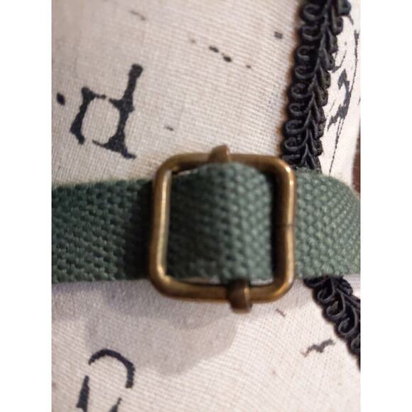 Selina Vaughan Studios Canvas Crossbody Bag Small Seed Sack Beer Bottle Grunge - Picture 6 of 11